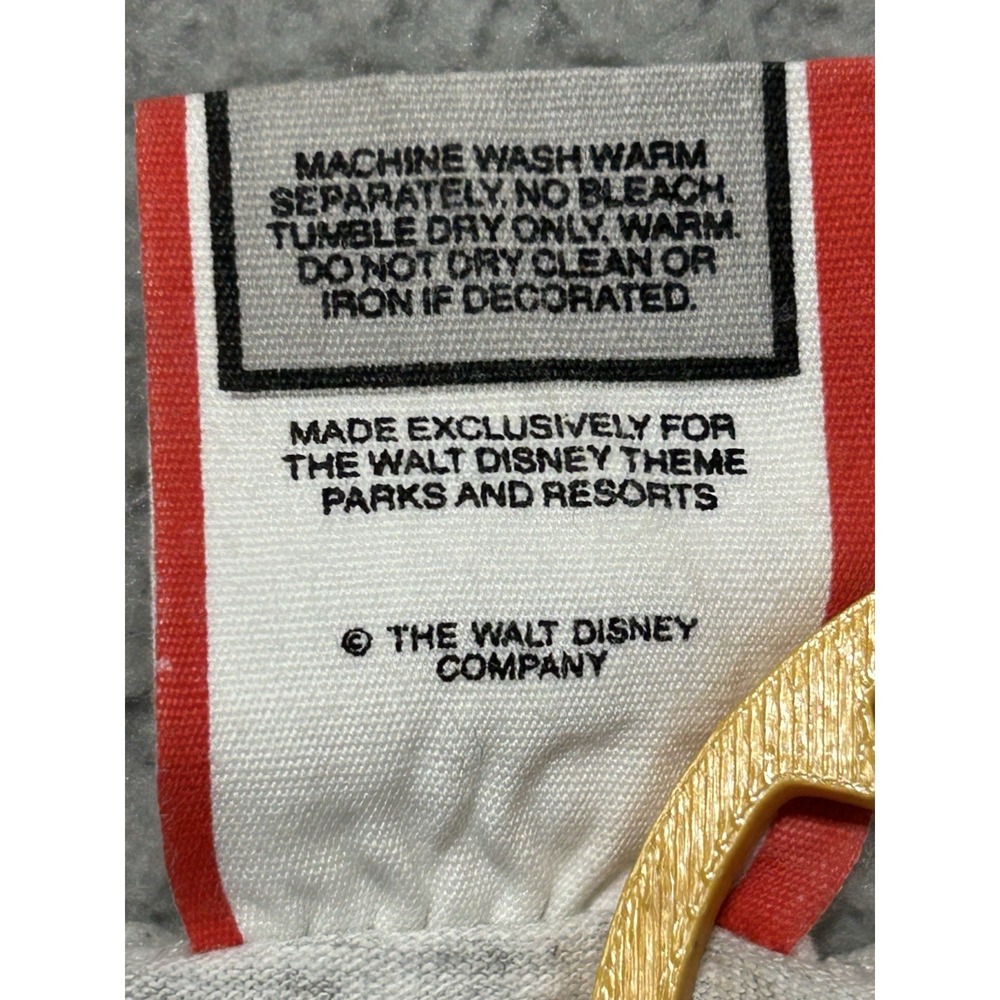 Vintage 1996 Disney Designs Mickey Mouse USA Flag Mouse Ears Tank Top Made USA L - Picture 10 of 11